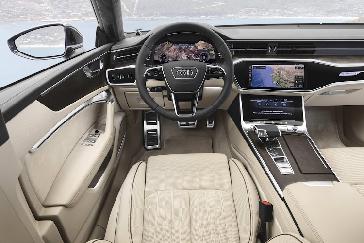 Luxurious interior is one of the best in the business.