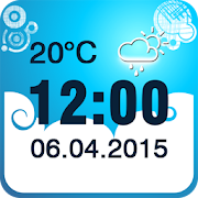 Weather Clock Widget  Icon