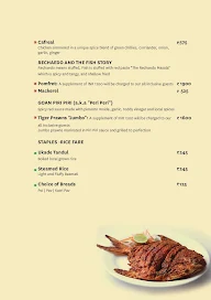 Seagull - Novotel Goa Dona Sylvia Resort Hotel menu 5