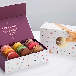 Box of 9 French Macarons