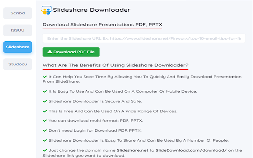 Scribd, Issuu, Studocu Downloader