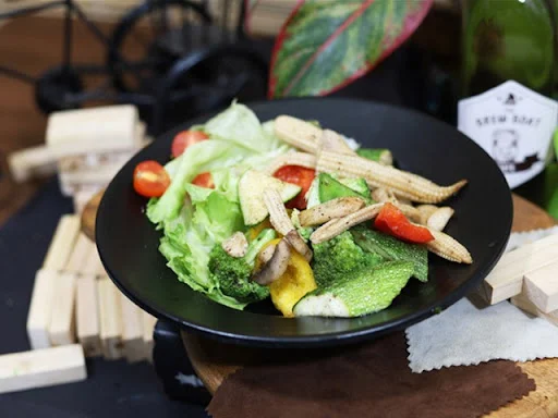 Stir Fried Exotic Vegetables Salad