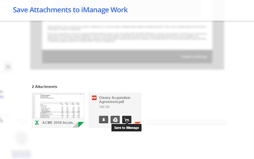 iManage Work for Gmail