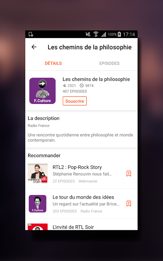   CastBox - Audio gratuit – Capture d'écran 