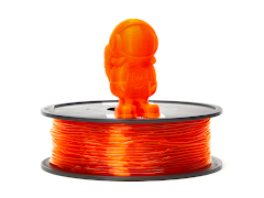 Translucent Orange MH Build Series TPU Flexible Filament - 2.85mm (1kg)