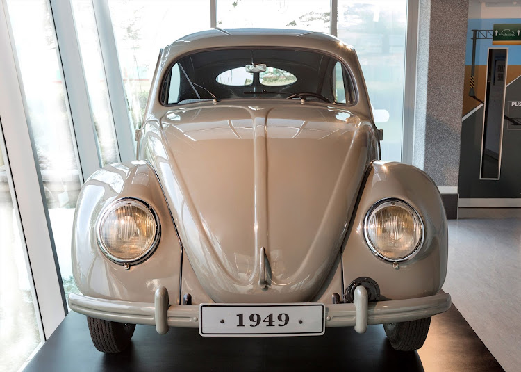 The AutoPavilion holds many interesting exhibits including 'Jan' – the oldest Beetle in South Africa.