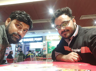 ashwani sharma at Burger Point, MGF Metropolis Mall,  photos