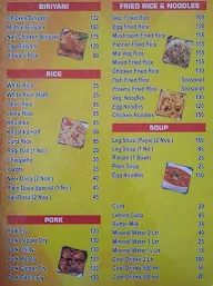 Hotel New Karavali menu 3