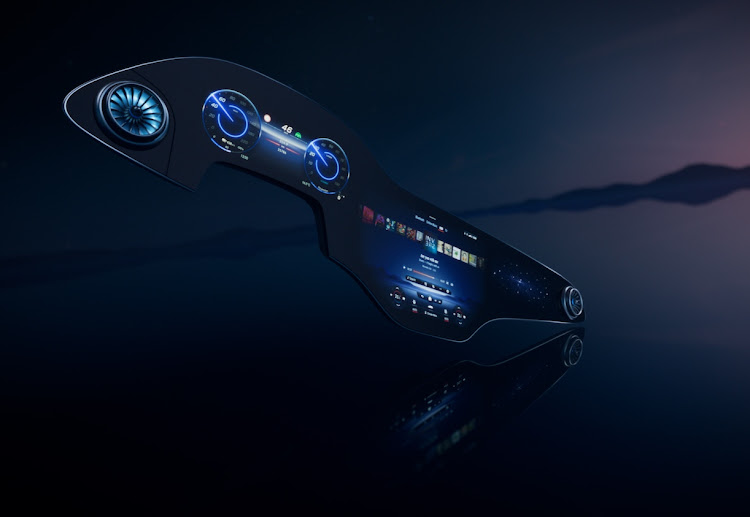 The Mercedes-Benz MBUX Hyperscreen was a finalist for the Creativ’ Experience award.