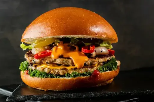 Grill Tandoori Chicken Patty Burger