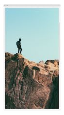 Rocky Cliff Window - Instagram Story item