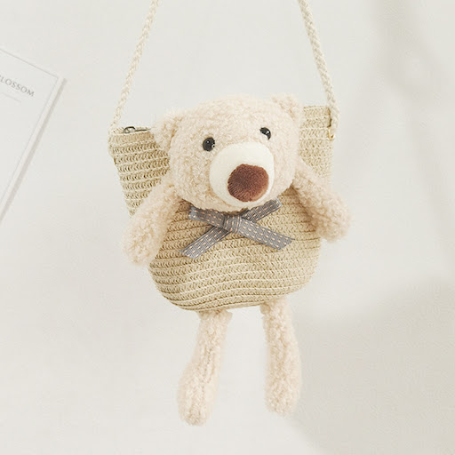 Title 1, Mini Cute Bear Decorative Bag Diagonal Crossbod...