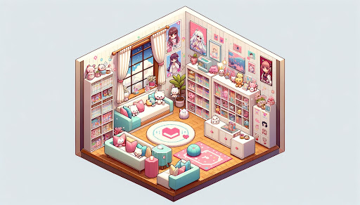 Screenshot Kawaii Puzzle: Unpacking Decor