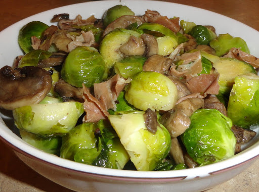 Brussel Sprouts and Proscuitto