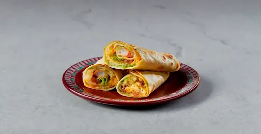 Egg Chicken Malai Tikka Roll