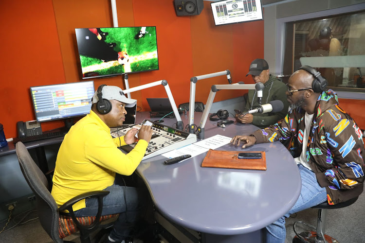 SowetanLIVE's Marawa Sports Worldwide's Robert Marawas hosts music legend Black Coffee and football legend Doctor Khumalo.