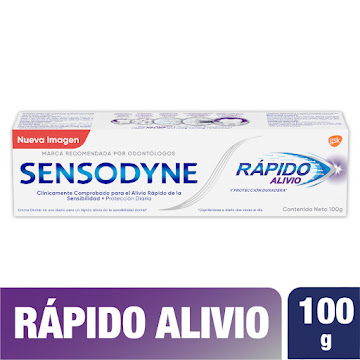 Crema Dental Sensodyne Rápido Alivio x 100 Gr  