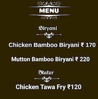 Nrk Bamboo Biryani menu 1