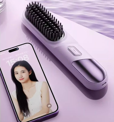 Title 2, Portable Dual-Purpose Wireless Straight Comb An...