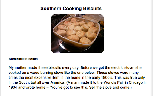 Southern Cooking