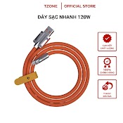 Dây Sạc Nhanh Cáp Mập 120W Cổng Micro Usb Type - C Android Bằng Hợp Kim Kẽm Silicon