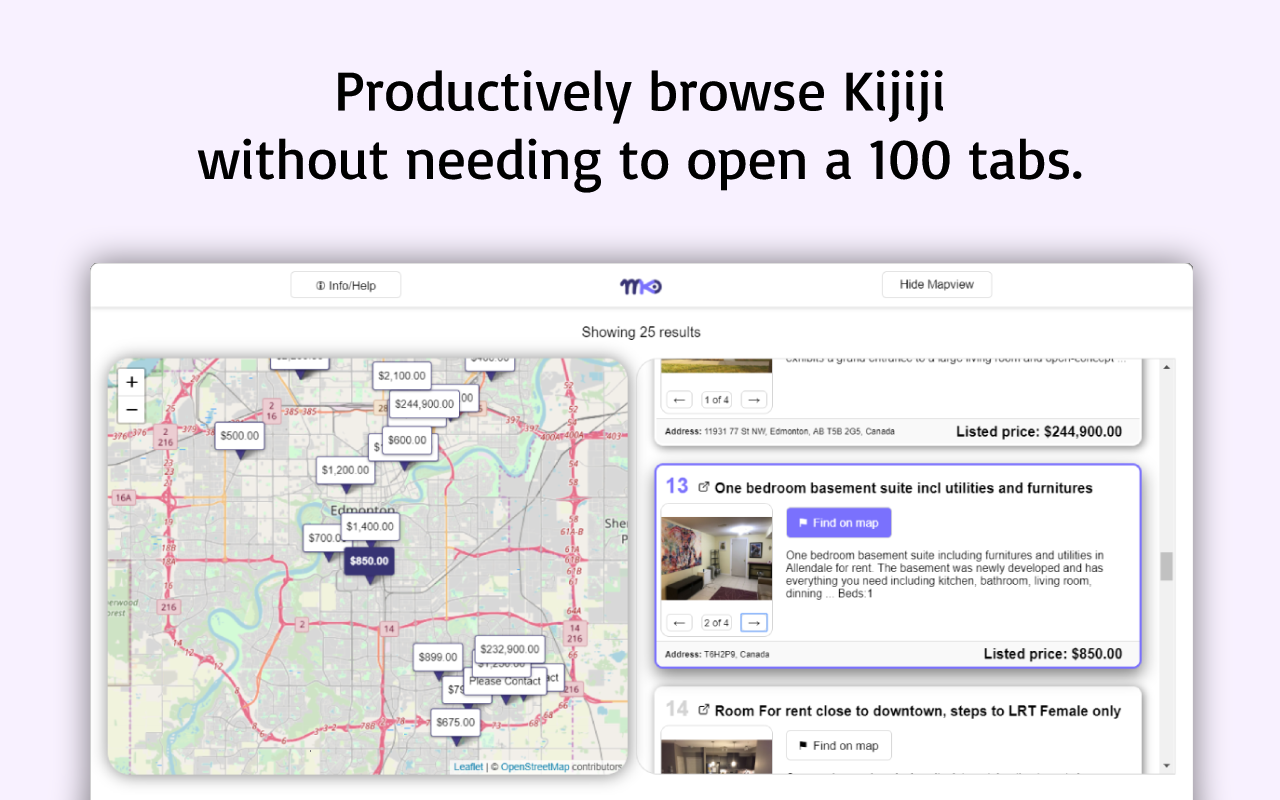 Mapview for Kijiji™ Preview image 1