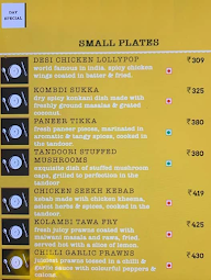 Millhouse menu 2