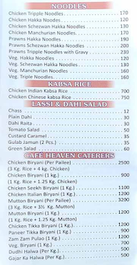 Cafe Heaven menu 4