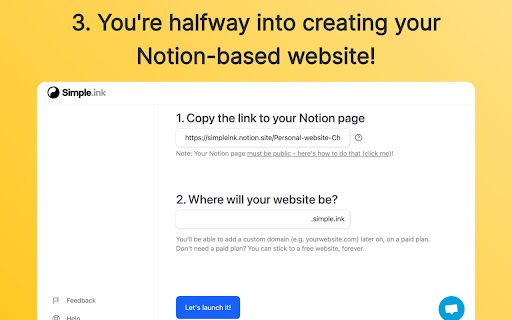 Simple.ink | Notion Website Builder