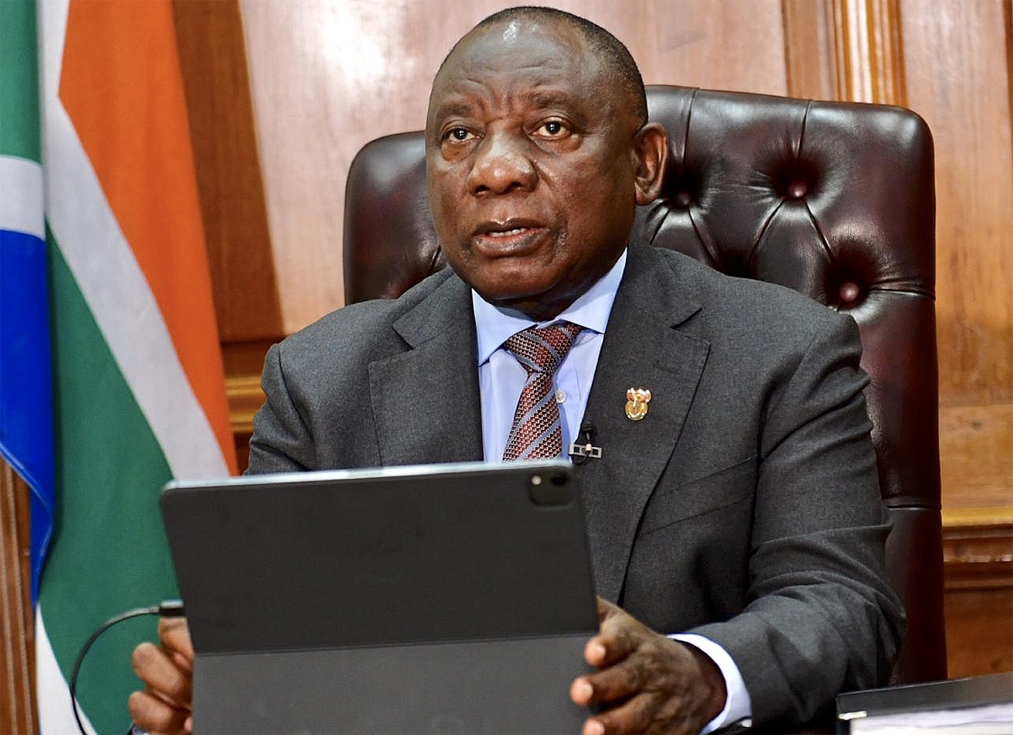 Recorded President Cyril Ramaphosa Addresses The Nation