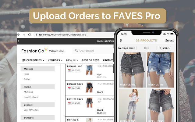 FAVES Pro Uploader chrome extension