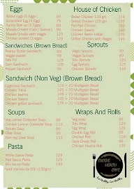 Evolve Health Cafe menu 2