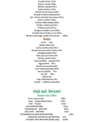 Haji Dum Biryani menu 3