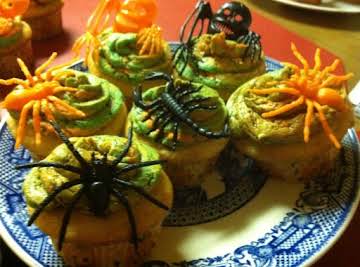 Scary Halloween Cupcakes