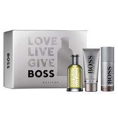 Bộ nước hoa BOSS BOTTLED FOR MEN EDT 100ML+ After Shave 100ml + Khử mùi cơ thể 150ml_TGNH