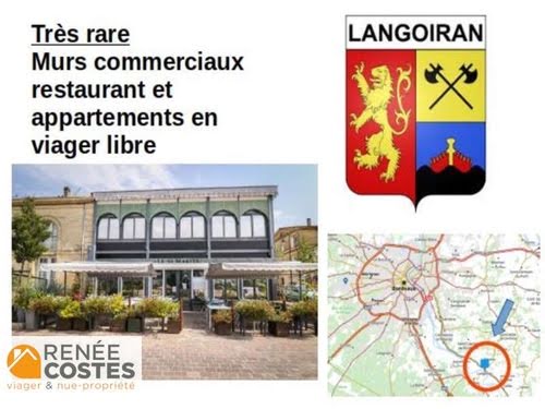 Vente viager 10 pièces 544 m² à Langoiran (33550), 609 125 €