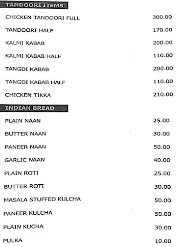 Gramam Multi Cuisine Restaurant menu 