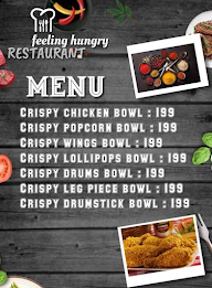 Feeling Hungry menu 1