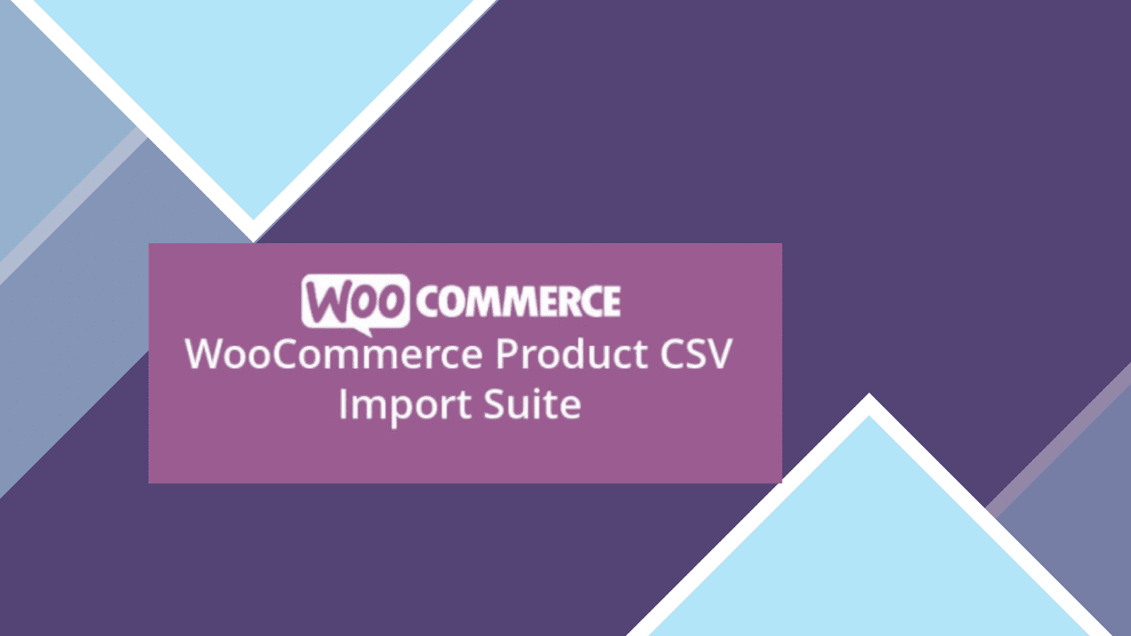 WooCommerce Product CSV Import Suite plugin