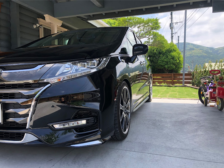 オデッセイのレオンハルトグラール・あと3mm・もう少し下げたい・明日から雨・RC4に関するカスタム事例の投稿画像1枚目