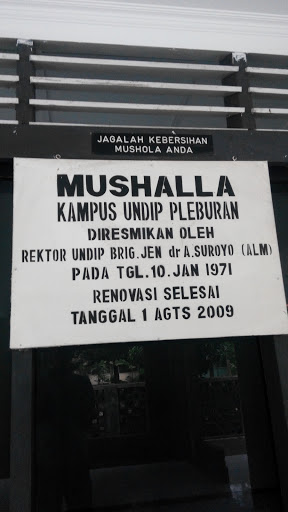 Mushalla Kampus Undip Pleburan