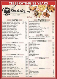 Aminia menu 2