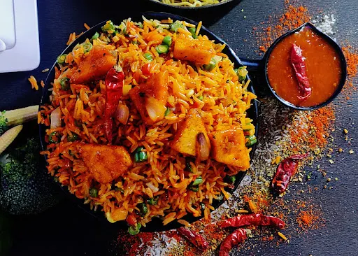 Paneer Tikka Fried Rice Full Jumbo [dotd]