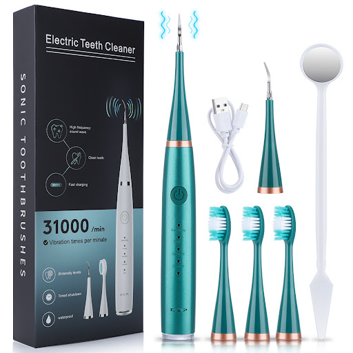 Title 2, Portable Electric Tooth Cleaner Household Tooth...