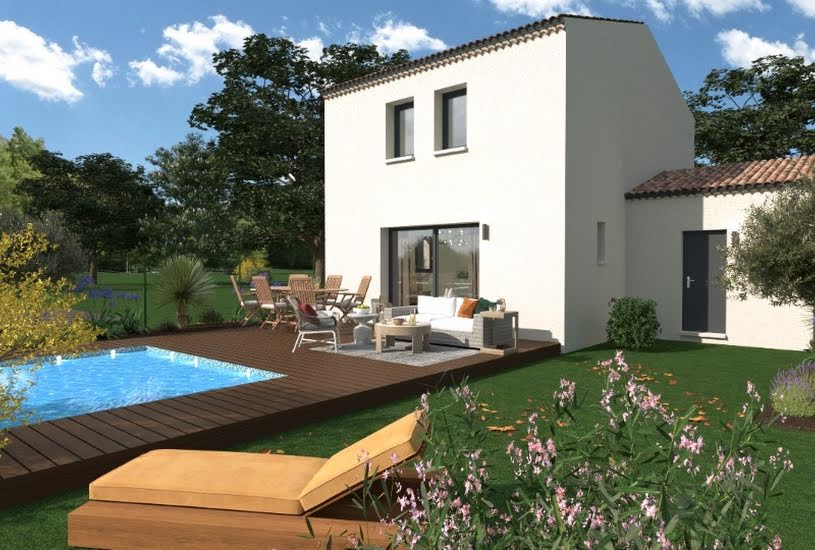  Vente Terrain + Maison - Terrain : 335m² - Maison : 80m² à Calvisson (30420) 