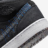 air jordan 1 mid se gs black / racer blue / white / multicolor