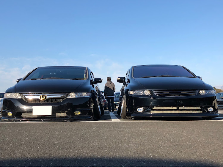 オデッセイのオフ会・オデッセイ 限定・100台越え・エアバック破裂に関するカスタム事例の投稿画像2枚目