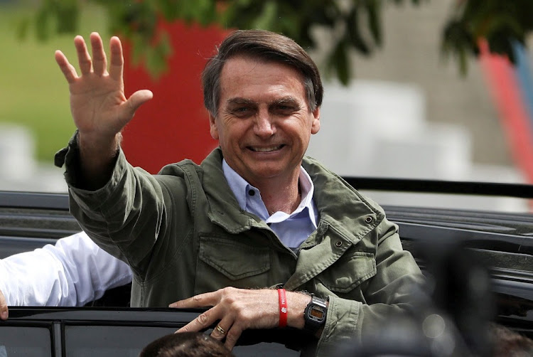 Jair Bolsonaro. Picture: REUTERS/PILAR OLIVARES