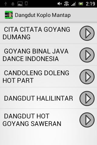 Dangdut Koplo Mantap