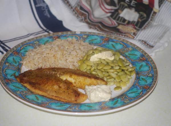 Lemon Pepper Parmesan Breaded Tilapia_image